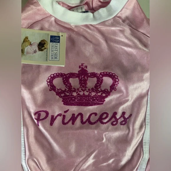 Pink Princess Dog Shirt & Hat NWT - Picture 2 of 7
